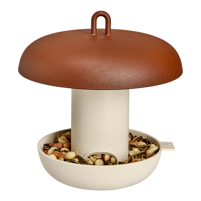 organic voederhuis 18cm kastanje bruin